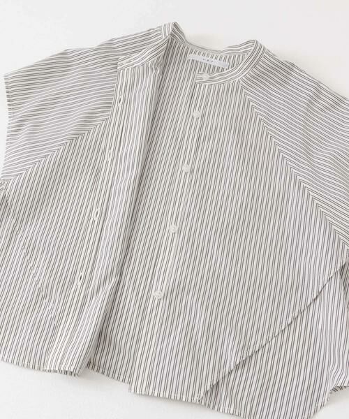 KBF / ケービーエフ シャツ・ブラウス | BOXストライプシャツ | 詳細25