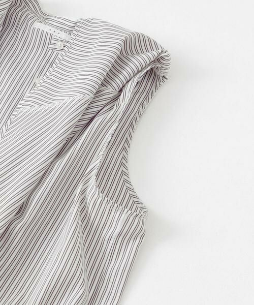 KBF / ケービーエフ シャツ・ブラウス | BOXストライプシャツ | 詳細26