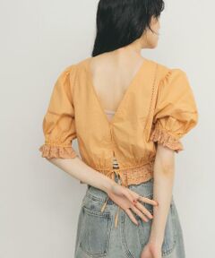 KBF / ケービーエフ シャツ・ブラウス | 2WAYコンパクトレースブラウス