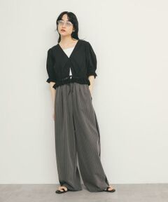 KBF / ケービーエフ シャツ・ブラウス | 2WAYコンパクトレースブラウス