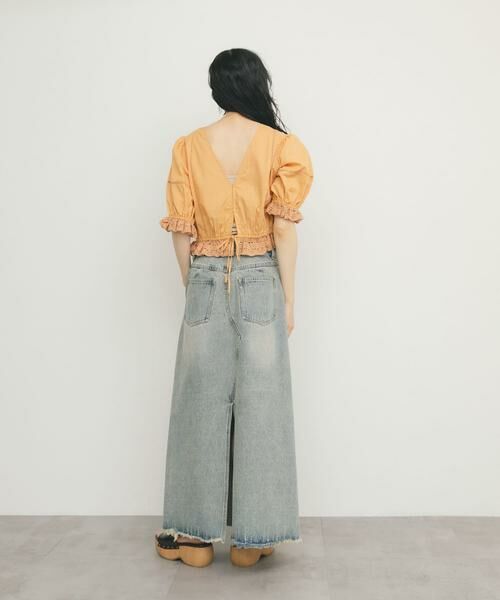 KBF / ケービーエフ シャツ・ブラウス | 2WAYコンパクトレースブラウス | 詳細7