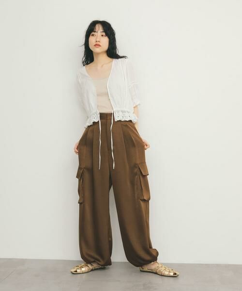 KBF / ケービーエフ シャツ・ブラウス | 2WAYコンパクトレースブラウス | 詳細18