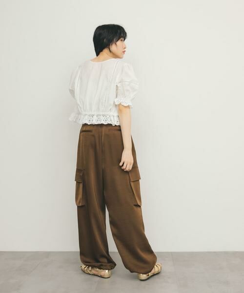 KBF / ケービーエフ シャツ・ブラウス | 2WAYコンパクトレースブラウス | 詳細20