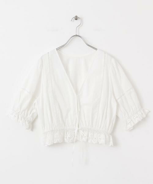 KBF / ケービーエフ シャツ・ブラウス | 2WAYコンパクトレースブラウス | 詳細21