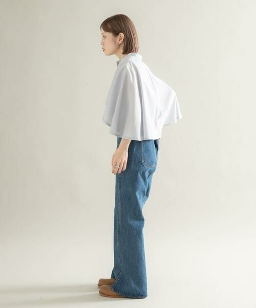 KBF / ケービーエフ シャツ・ブラウス | ストライプマントシャツ | 詳細5