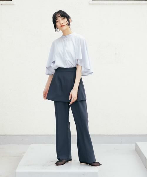 KBF / ケービーエフ シャツ・ブラウス | ストライプマントシャツ | 詳細7