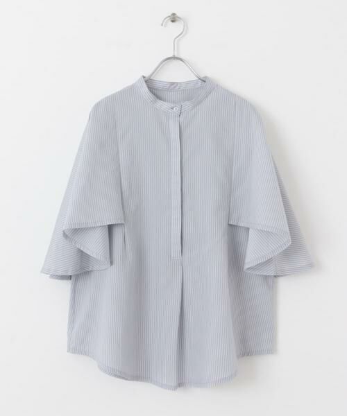 KBF / ケービーエフ シャツ・ブラウス | ストライプマントシャツ | 詳細8