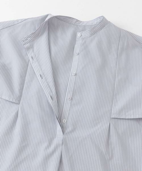 KBF / ケービーエフ シャツ・ブラウス | ストライプマントシャツ | 詳細9