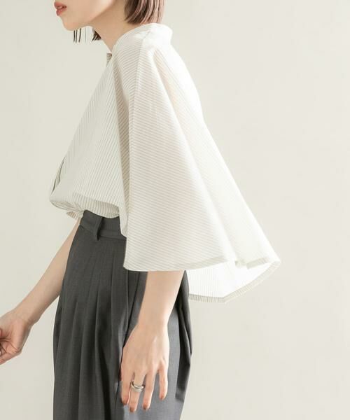 KBF / ケービーエフ シャツ・ブラウス | ストライプマントシャツ | 詳細16