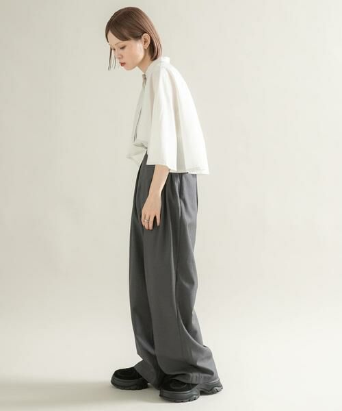 KBF / ケービーエフ シャツ・ブラウス | ストライプマントシャツ | 詳細18