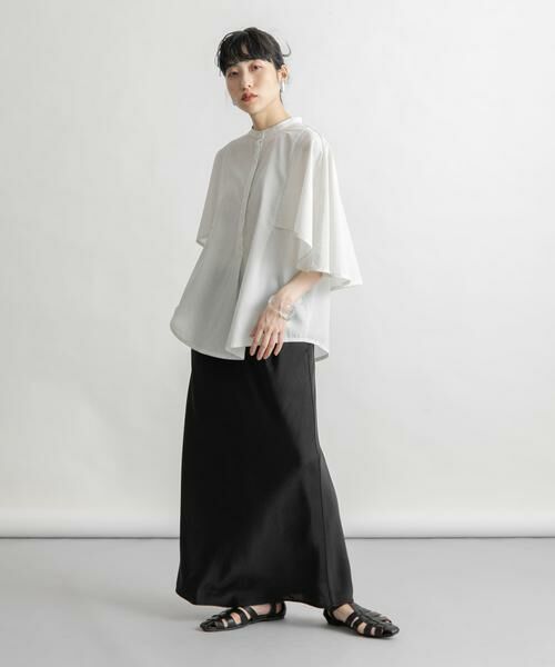 KBF / ケービーエフ シャツ・ブラウス | ストライプマントシャツ | 詳細21