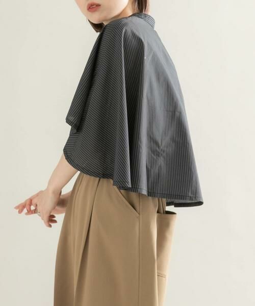 KBF / ケービーエフ シャツ・ブラウス | ストライプマントシャツ | 詳細25