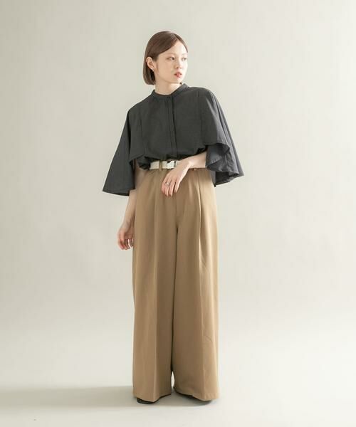 KBF / ケービーエフ シャツ・ブラウス | ストライプマントシャツ | 詳細27