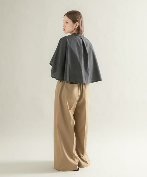 KBF / ケービーエフ シャツ・ブラウス | ストライプマントシャツ | 詳細28