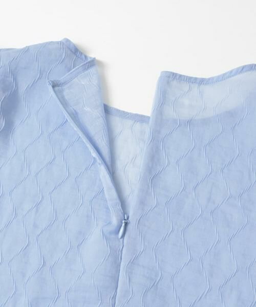 KBF / ケービーエフ シャツ・ブラウス | パネルラインシアーブラウス | 詳細10