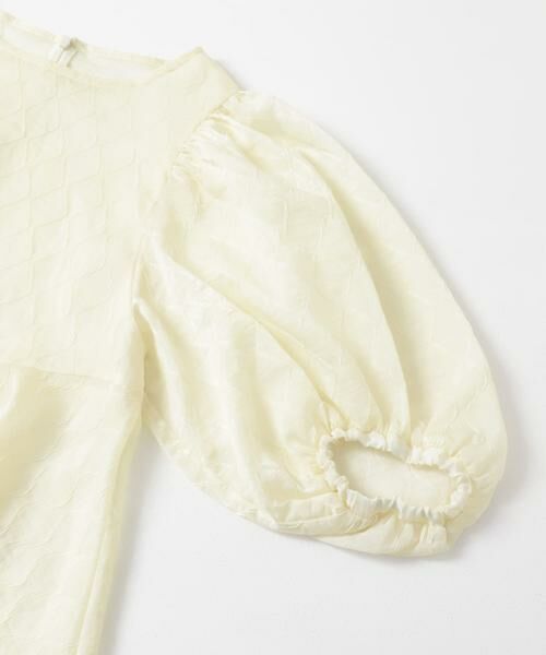 KBF / ケービーエフ シャツ・ブラウス | パネルラインシアーブラウス | 詳細22