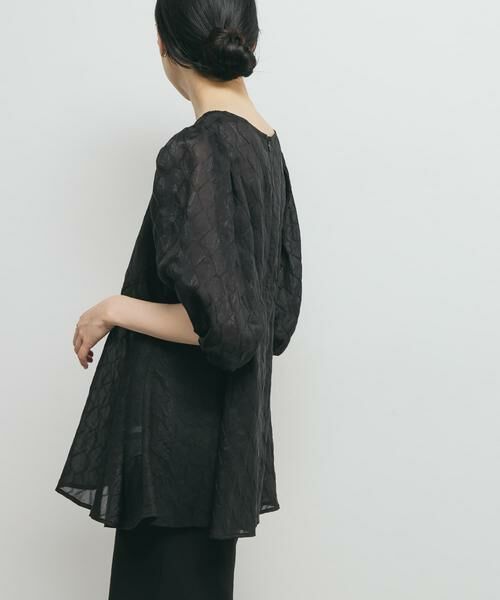 KBF / ケービーエフ シャツ・ブラウス | パネルラインシアーブラウス | 詳細26