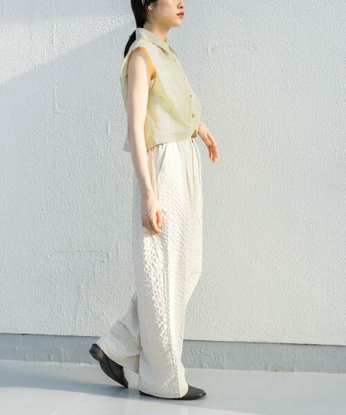 KBF / ケービーエフ シャツ・ブラウス | ショルダータックコンパクトシャツ | 詳細3