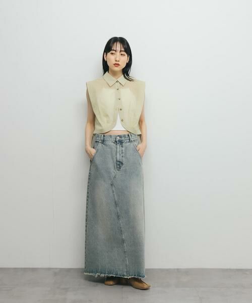 KBF / ケービーエフ シャツ・ブラウス | ショルダータックコンパクトシャツ | 詳細9