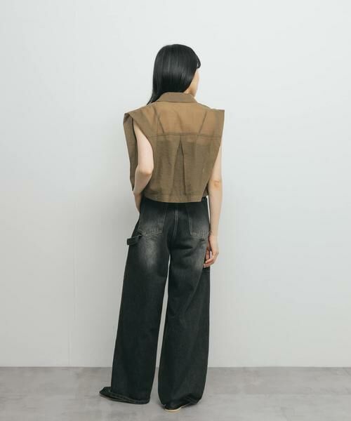 KBF / ケービーエフ シャツ・ブラウス | ショルダータックコンパクトシャツ | 詳細16