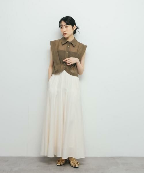 KBF / ケービーエフ シャツ・ブラウス | ショルダータックコンパクトシャツ | 詳細17