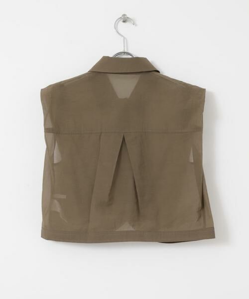 KBF / ケービーエフ シャツ・ブラウス | ショルダータックコンパクトシャツ | 詳細20