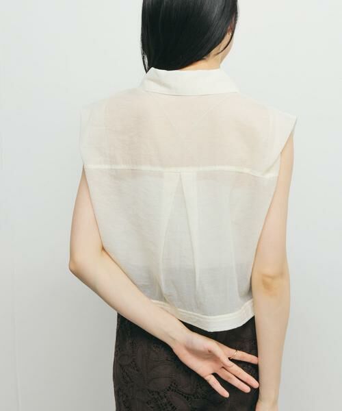 KBF / ケービーエフ シャツ・ブラウス | ショルダータックコンパクトシャツ | 詳細27