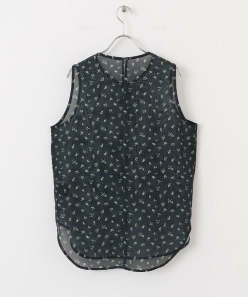 KBF / ケービーエフ シャツ・ブラウス | フラワープリントメッシュトップス | 詳細19