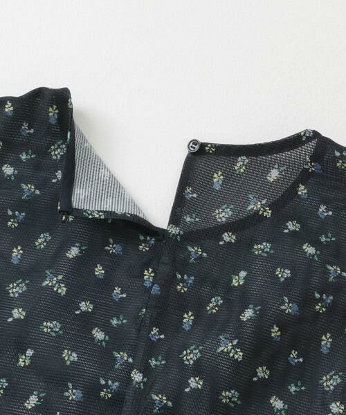 KBF / ケービーエフ シャツ・ブラウス | フラワープリントメッシュトップス | 詳細20