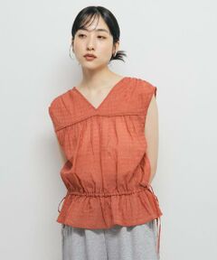 KBF / ケービーエフ シャツ・ブラウス | 2WAYノースリーブブラウス