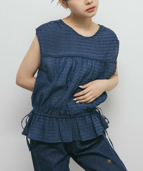 KBF / ケービーエフ シャツ・ブラウス | 2WAYノースリーブブラウス | 詳細10