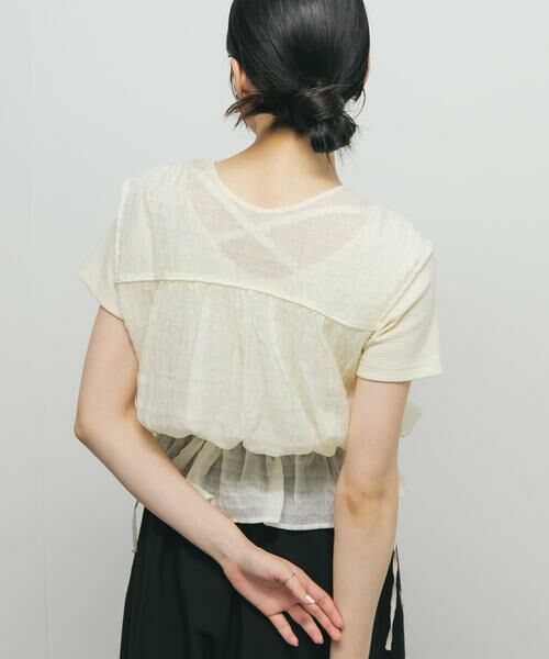 KBF / ケービーエフ シャツ・ブラウス | 2WAYノースリーブブラウス | 詳細21