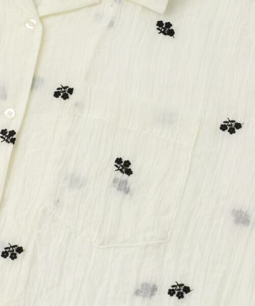 KBF / ケービーエフ シャツ・ブラウス | エンブロイダリーシアーシャツ | 詳細20