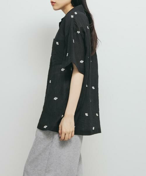 KBF / ケービーエフ シャツ・ブラウス | エンブロイダリーシアーシャツ | 詳細22