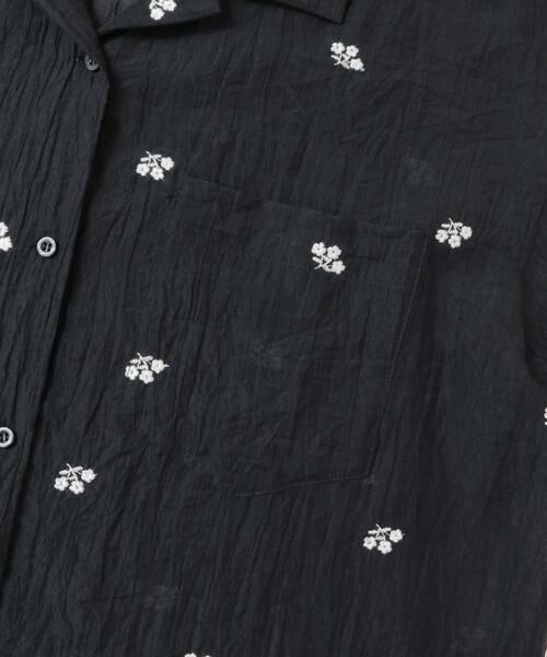 KBF / ケービーエフ シャツ・ブラウス | エンブロイダリーシアーシャツ | 詳細28