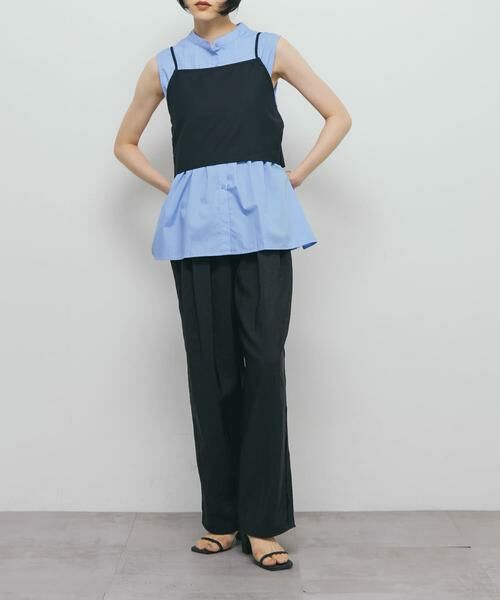 KBF / ケービーエフ シャツ・ブラウス | ビスチェSETピンタックシャツ | 詳細2