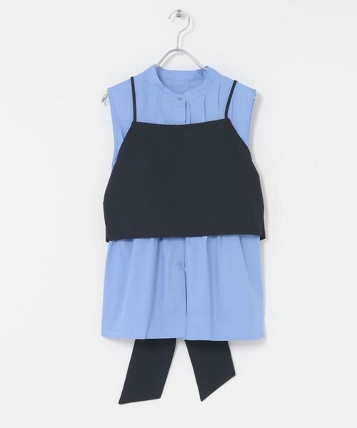 KBF / ケービーエフ シャツ・ブラウス | ビスチェSETピンタックシャツ | 詳細5