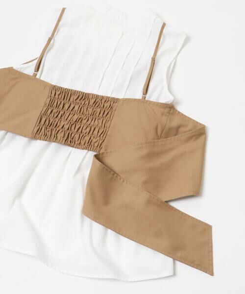 KBF / ケービーエフ シャツ・ブラウス | ビスチェSETピンタックシャツ | 詳細17