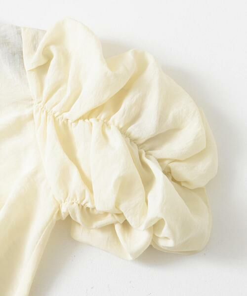 KBF / ケービーエフ シャツ・ブラウス | シャーリングスリーブブラウス | 詳細24