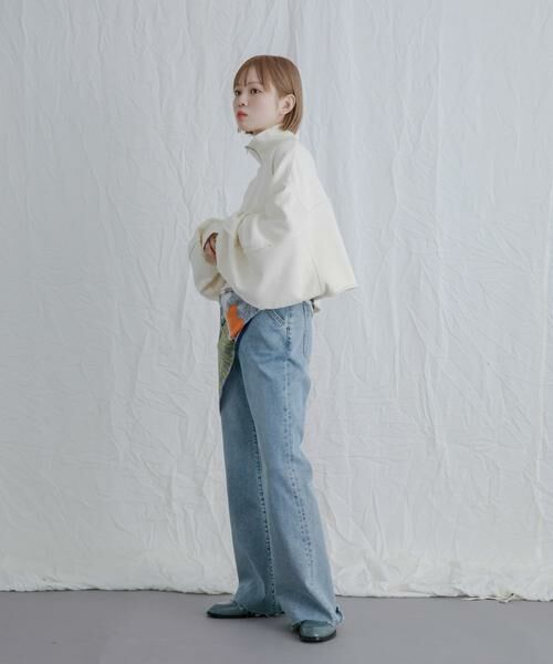 KBF / ケービーエフ デニムパンツ | 『34サイズ/低身長向けも展開』ストレッチフレアデニム | 詳細15