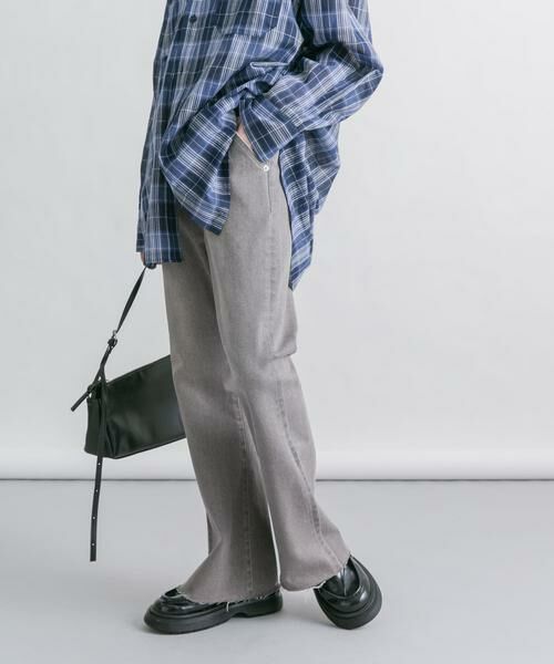 KBF / ケービーエフ デニムパンツ | 『34サイズ/低身長向けも展開』ストレッチフレアデニム | 詳細24