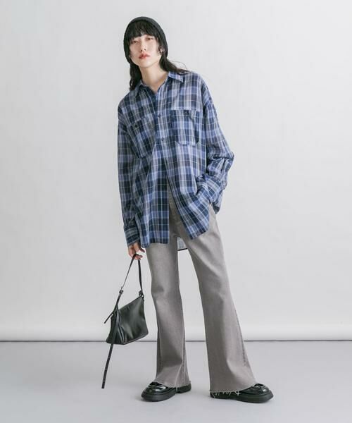 KBF / ケービーエフ デニムパンツ | 『34サイズ/低身長向けも展開』ストレッチフレアデニム | 詳細27