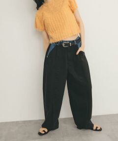 KBF / ケービーエフ その他パンツ | 『2サイズ展開』バイカラーコクーンパンツ