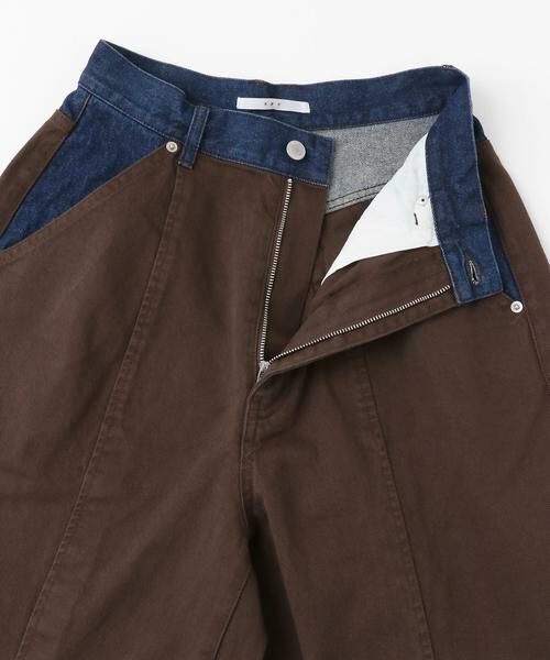 KBF / ケービーエフ その他パンツ | 『2サイズ展開』バイカラーコクーンパンツ | 詳細9