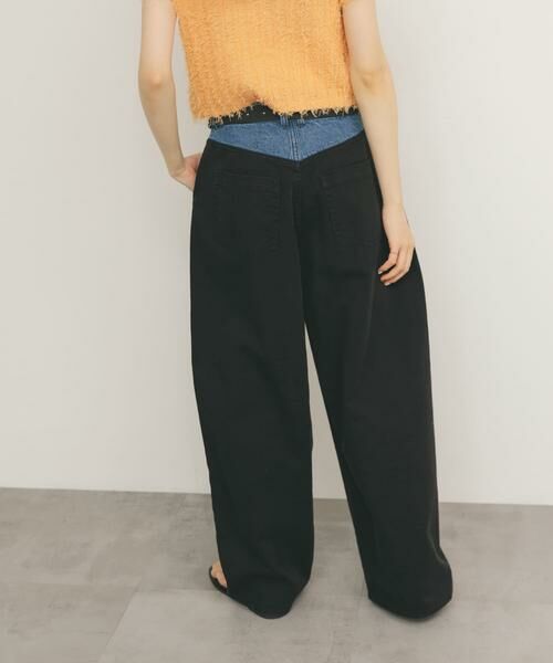 KBF / ケービーエフ その他パンツ | 『2サイズ展開』バイカラーコクーンパンツ | 詳細18