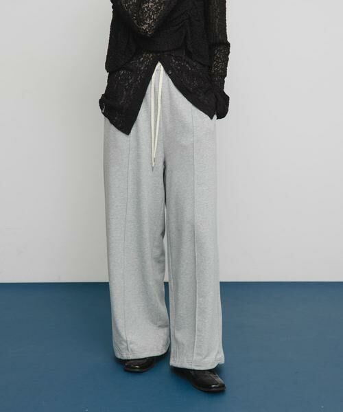 KBF / ケービーエフ その他パンツ | ピンタックスウェットパンツ | 詳細1