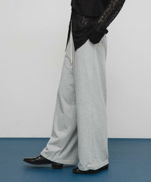 KBF / ケービーエフ その他パンツ | ピンタックスウェットパンツ | 詳細2