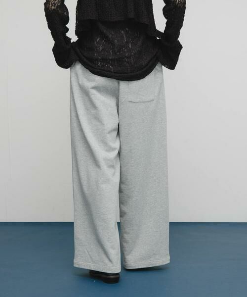 KBF / ケービーエフ その他パンツ | ピンタックスウェットパンツ | 詳細3