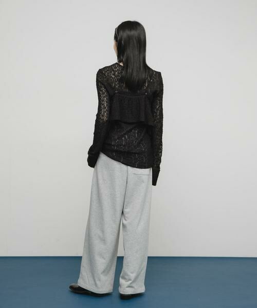 KBF / ケービーエフ その他パンツ | ピンタックスウェットパンツ | 詳細6