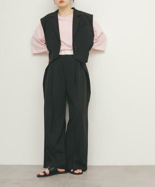 KBF / ケービーエフ その他パンツ | サイドタックスラックス | 詳細9